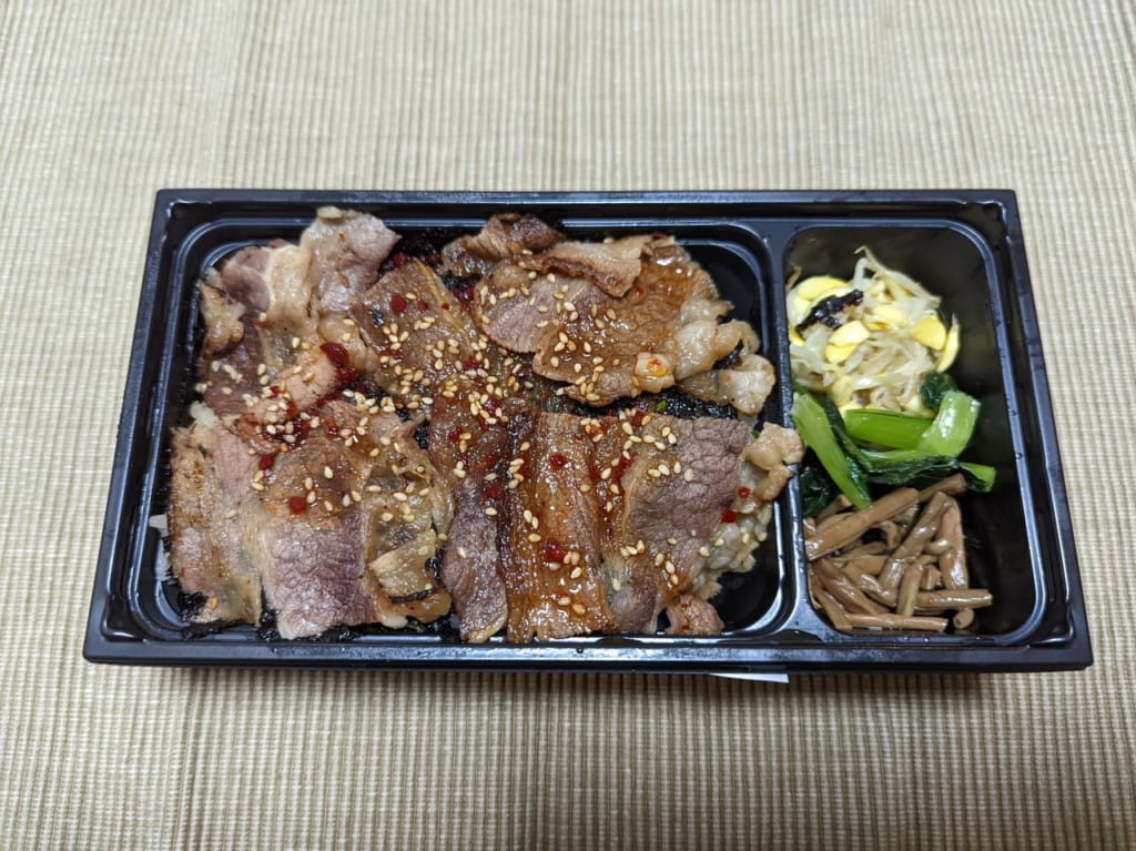 牛カルビ焼肉弁当