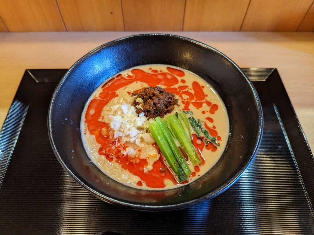 鬼の担々麺 鬼ヶ島 鶴ヶ島店の白胡麻担々麺