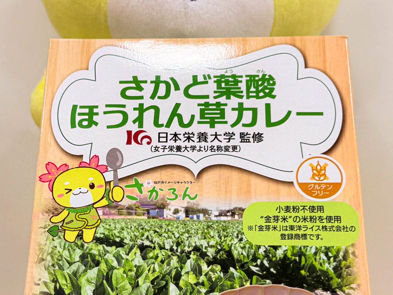 さかど葉酸ほうれん草カレー
