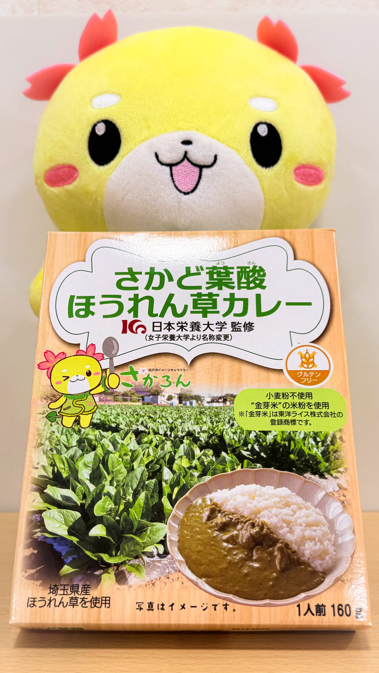 さかど葉酸ほうれん草カレー