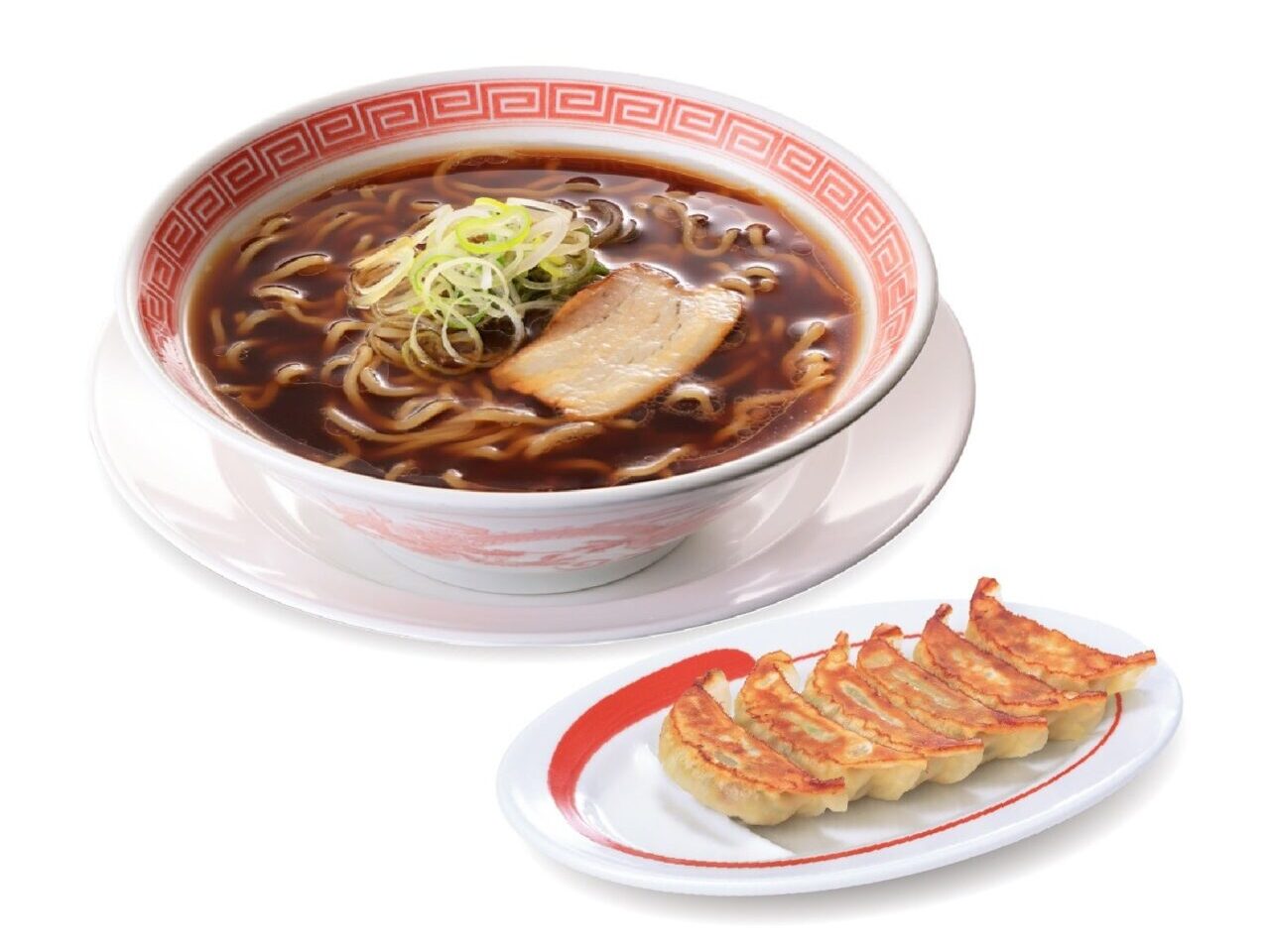 郡山ブラック素らーめん餃子セット